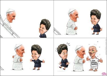 Papa-chega-ao-Brasil-por-Amarildo
